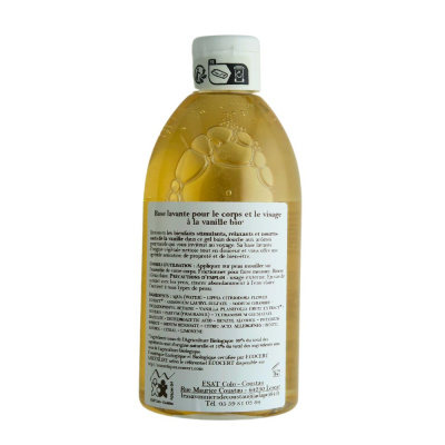 Gel Bain Douche - Vanille Bio 